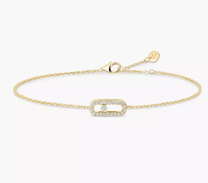 [Glow Muse]MS CARES FULL DIAMOND BRACELET