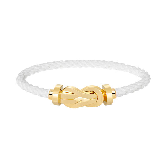 [Glow Muse]CHANCE LARGE 8 FIGURE BUCKLE NO DIAMOND BRACELET GOLD