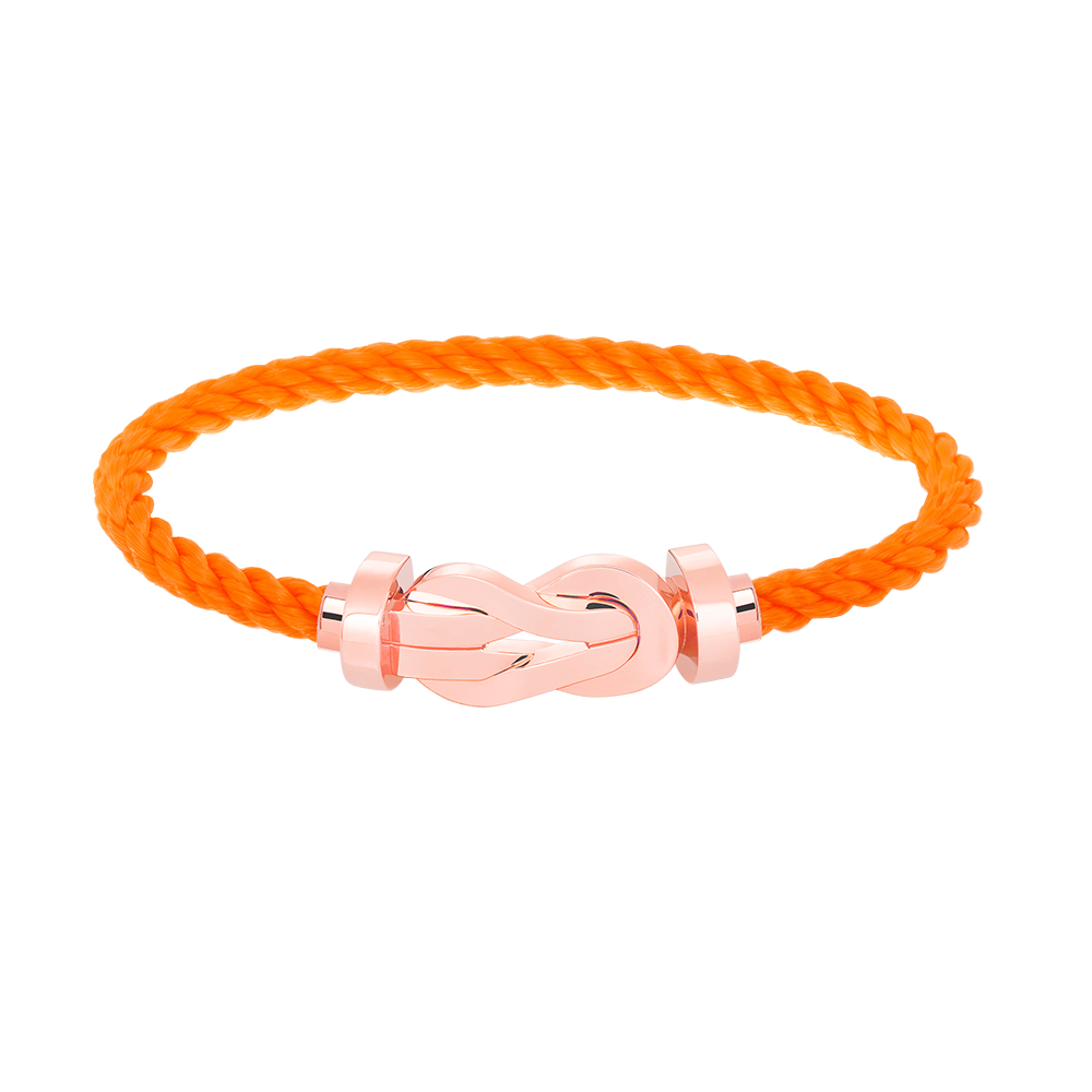 [Glow Muse]CHANCE LARGE 8 FIGURE BUCKLE NO DIAMOND BRACELET ROSE GOLD