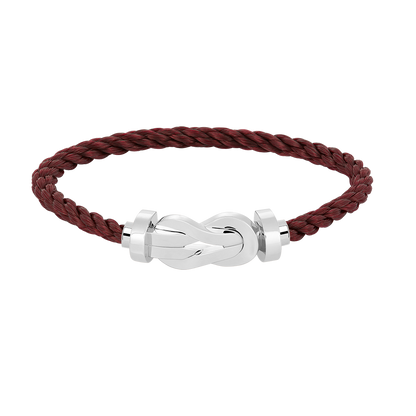 [Glow Muse]CHANCE LARGE 8 FIGURE BUCKLE NO DIAMOND BRACELET SILVER