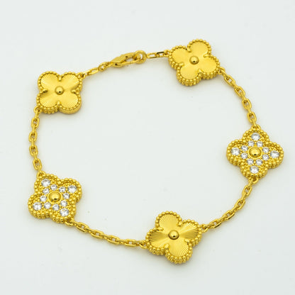 [⭐Glow Muse] CLOVER 5 MOTIF LASER BRACELET COLLECTION