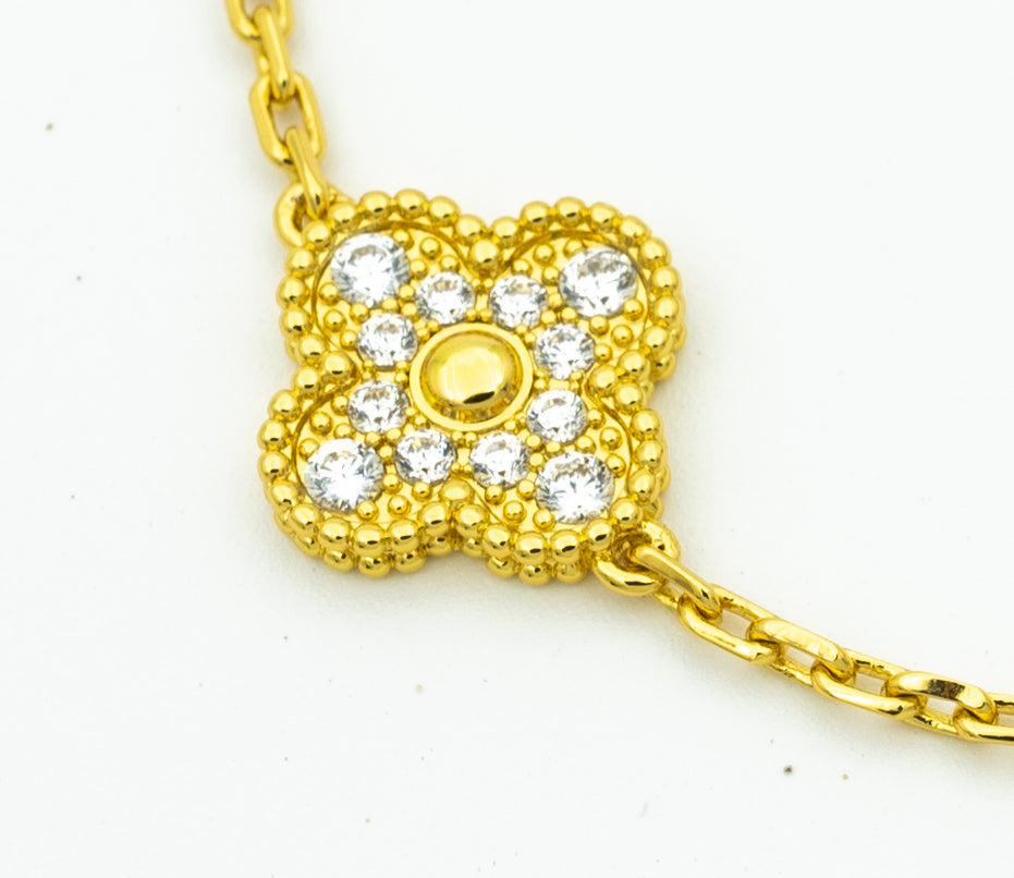 [Glow Muse] CLOVER 5 MOTIF LASER BRACELET COLLECTION