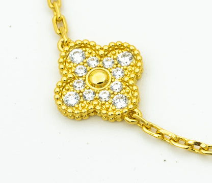 [Glow Muse] CLOVER 5 MOTIF LASER BRACELET COLLECTION