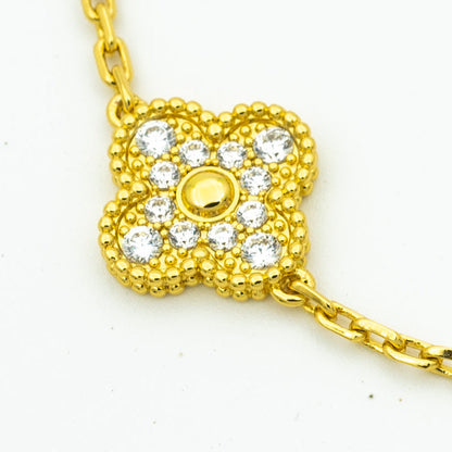 [Glow Muse] CLOVER 5 MOTIF LASER BRACELET COLLECTION