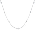 [Tonmkive Jewelry]Small Bead Clavicle Chain Simple Necklace