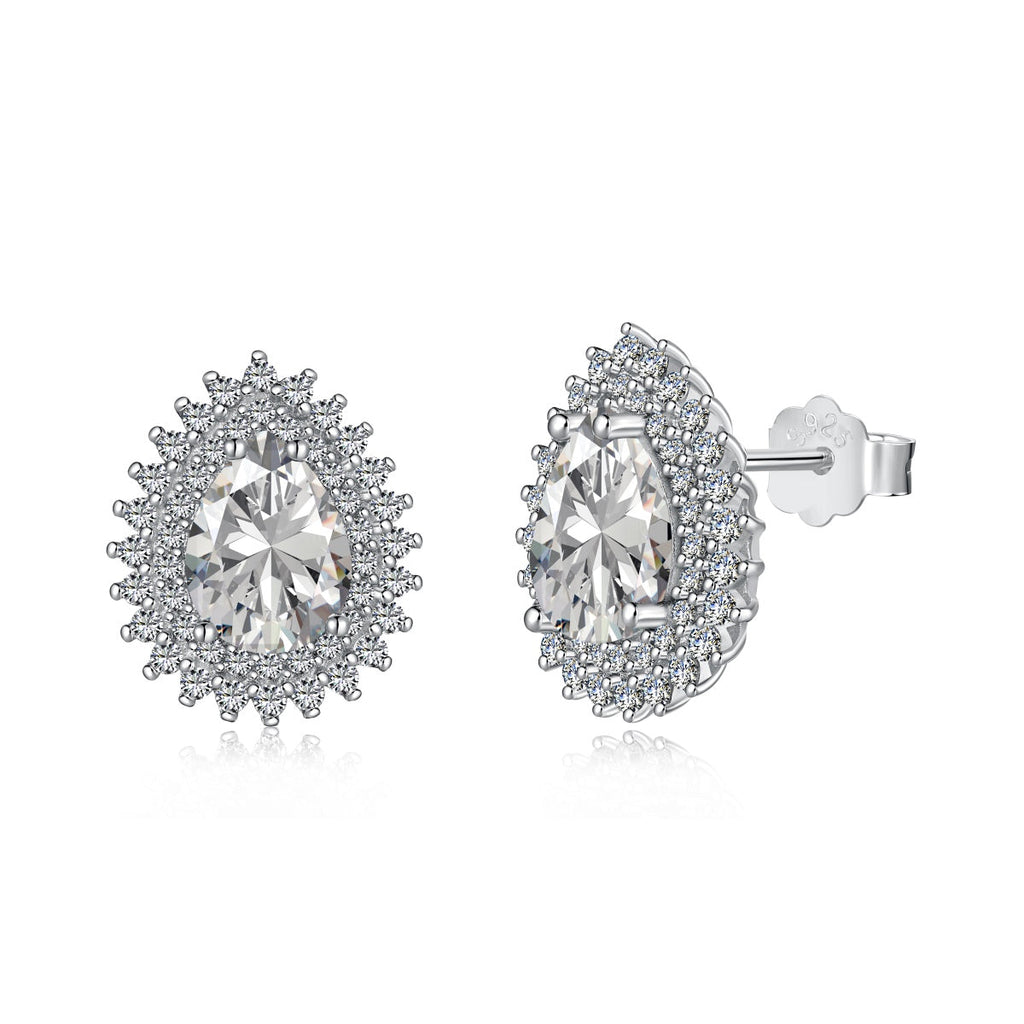 [Tonmkive Jewelry]Delicate Gorgeous Pear Cut Daily Earrings