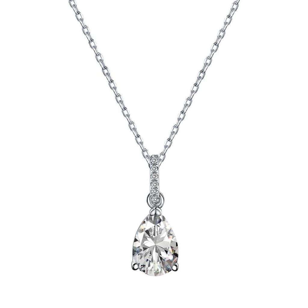 [Tonmkive Jewelry]Delicate Water Drop Shape Fashion Necklace