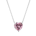 [Tonmkive Jewelry]6.0 carat Radiant Heart Shape Necklace