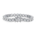 [Tonmkive Jewelry]0.75 Carat Dazzling Round Cut Wedding Bracelet