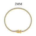 [Tonmkive Jewelry]Radiant Colorful Round Cut Party Bracelet