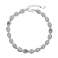 [Tonmkive Jewelry]0.25 Carat Radiant Water Drop Shape Daily Bracelet