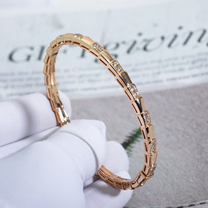 [Glow Muse]SERPENTI BRACELET PINK GOLD DIAMOND