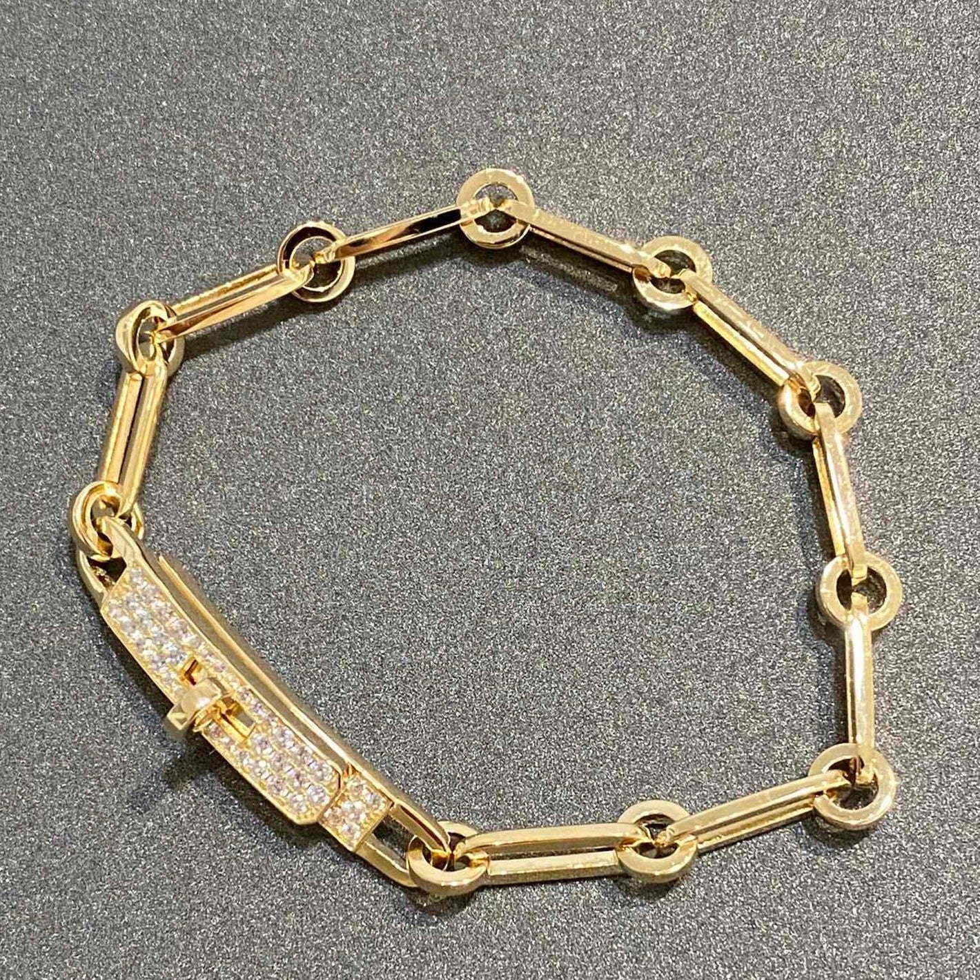 [Glow Muse]CHAINE BRACELET SMALL MODEL DIAMOND