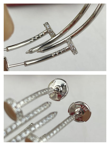[Glow Muse]JUSTE EARRINGS FULL DIAMONDS 1.8MM