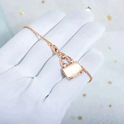 [Glow Muse]AMULETTE PEDANT ROSE GOLD ネックレス