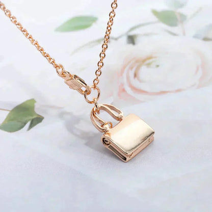 [Glow Muse]AMULETTE PEDANT ROSE GOLD ネックレス