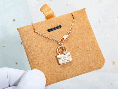 [Glow Muse]AMULETTE PEDANT ROSE GOLD ネックレス
