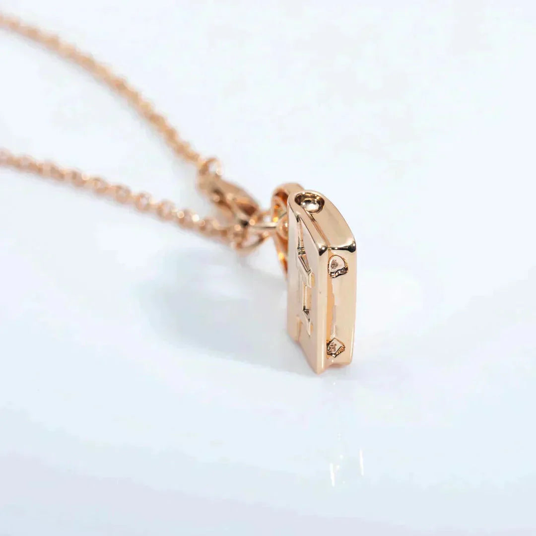 [Glow Muse]AMULETTE PEDANT ROSE GOLD ネックレス