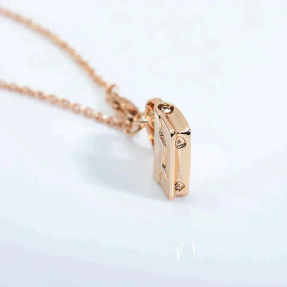[Glow Muse]AMULETTE PEDANT ROSE GOLD ネックレス