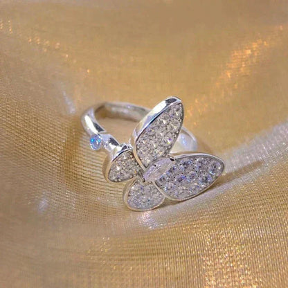 [Glow Muse]BUTTERFLY DIAMOND RING