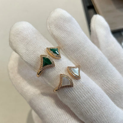 [Glow Muse]DREAM MOP DIAMOND OPEN RING