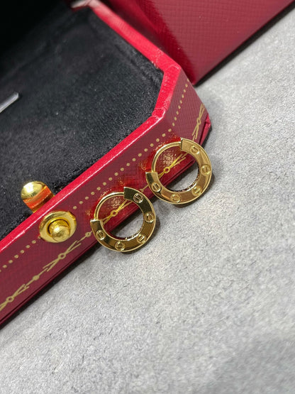 [Glow Muse]LOVE MINI EARRINGS