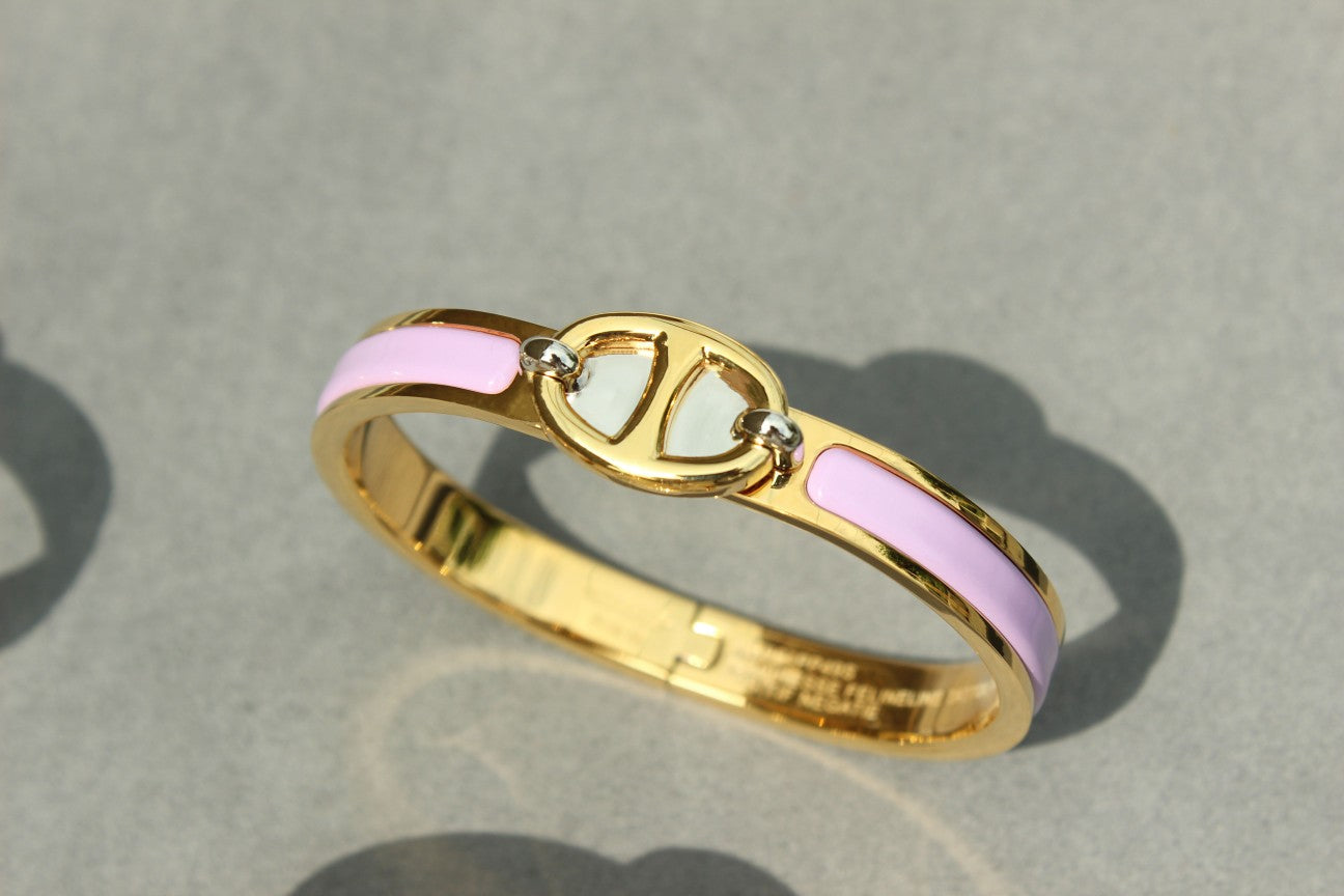 [Glow Muse]CLIC CHAINE GOLD BRACELET