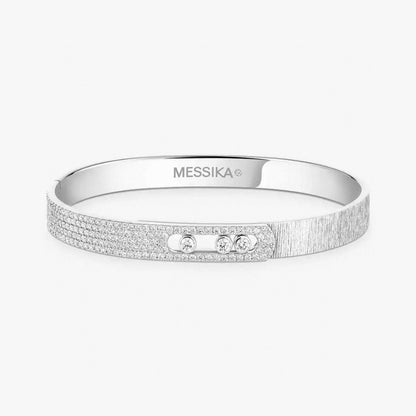 [Glow Muse]2026 BRAND-NEW FROSTED BRACELET WITH DIAMONDS THREE COLORS