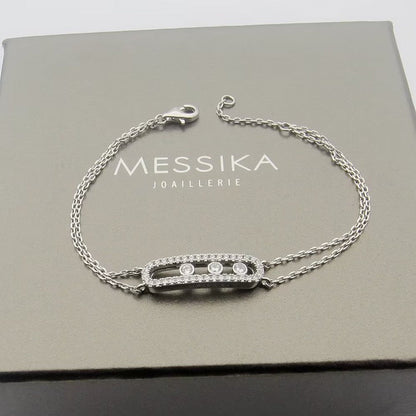 [Glow Muse] Move Classique pavé bracelet