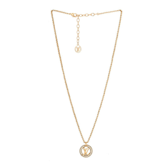 [Glow Muse]BY NIGHT DIAMOND PAVED NECKLACE