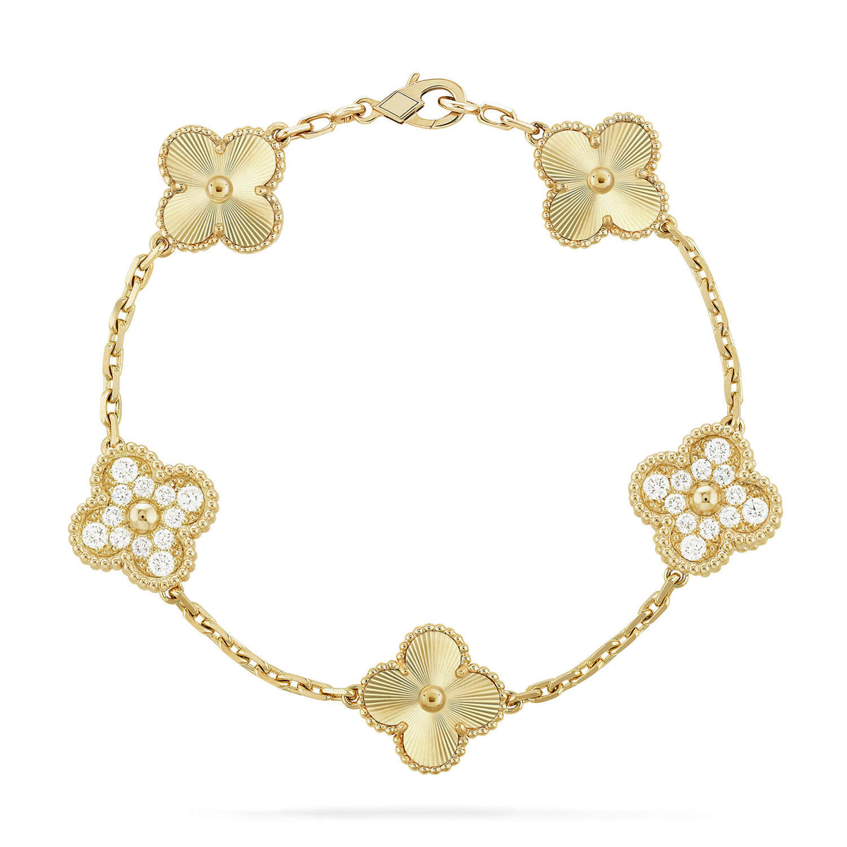 [Glow Muse] CLOVER 5 MOTIF LASER BRACELET COLLECTION