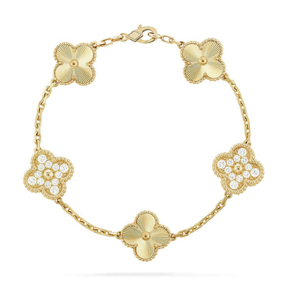[Glow Muse] CLOVER 5 MOTIF LASER BRACELET COLLECTION
