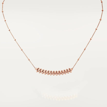 [Glow Muse]CLASH PINK GOLD NECKLACE