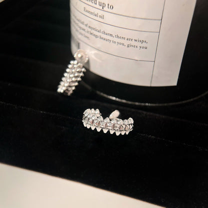 [Glow Muse]CLASH SMALL HOOP EARRINGS