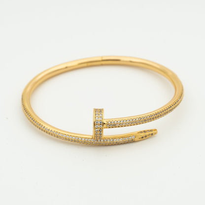 [Glow Muse]JUSTE BRACELET 3.5MM ALL DIAMONDS
