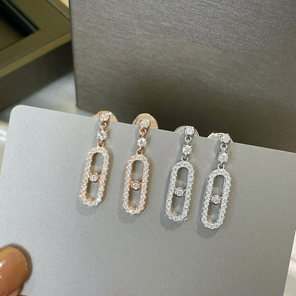 [Glow Muse]DORMEUSES MOVE UNO DIAMOND EARRINGS
