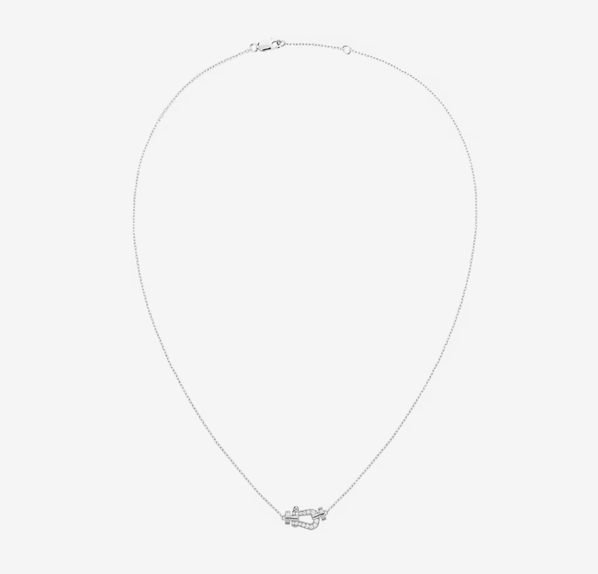 [Glow Muse]FORCE 10 DIAMOND SILVER NECKLACE MINI MODEL