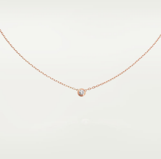 [Glow Muse]DAMOUR DIAMOND NECKLACE