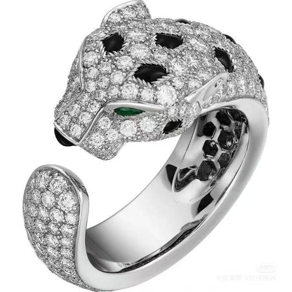[Glow Muse]PANTHERE  DIAMOND RING