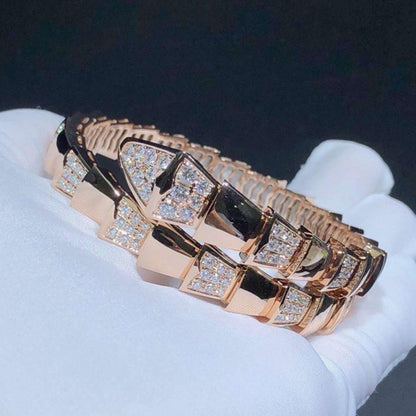 [Glow Muse]SERPENTI BRACELET PINK GOLD DIAMOND