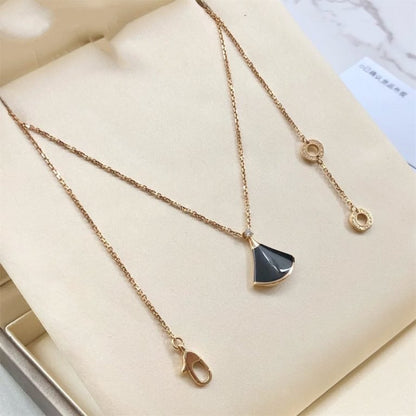 [Glow Muse]DREAM NECKLACE ONYX 1 DIAMOND