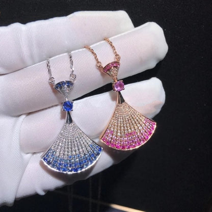 [Glow Muse]DREAM NECKLACK DIAMOND PINK GOLD