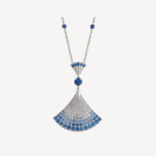 [Glow Muse]DREAM NECKLACE AGATE SILVER DIAMOND