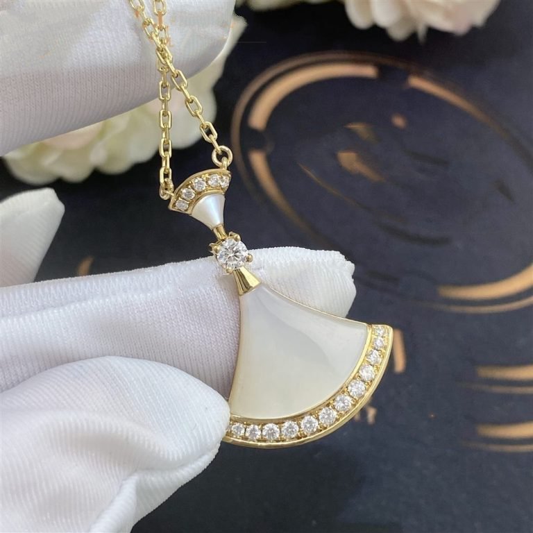 [Glow Muse]DREAM NECKLACE MOP GOLD DIAMOND