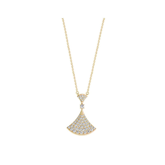 [Glow Muse]DREAM NECKLACE GOLD FULL DIAMOND