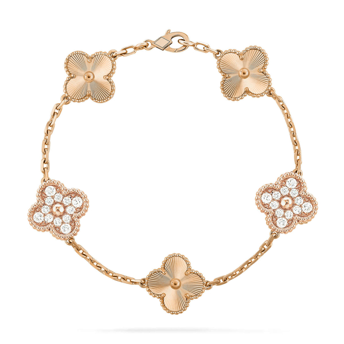 [Glow Muse] CLOVER 5 MOTIF LASER BRACELET COLLECTION