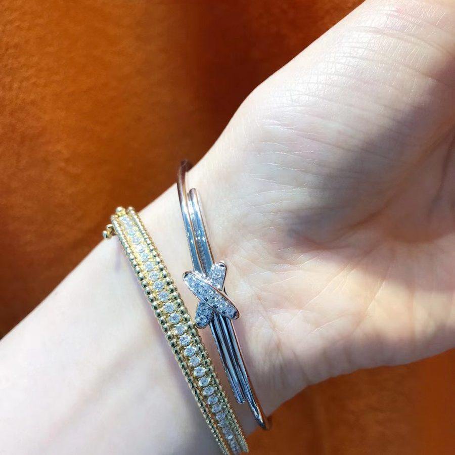 [Glow Muse]JEUX DE BRACELET SILVER DIAMONDS