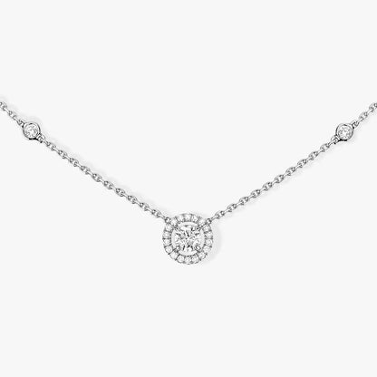 [Glow Muse]Diamond Necklace 0,20ct Brilliant Shape Joy