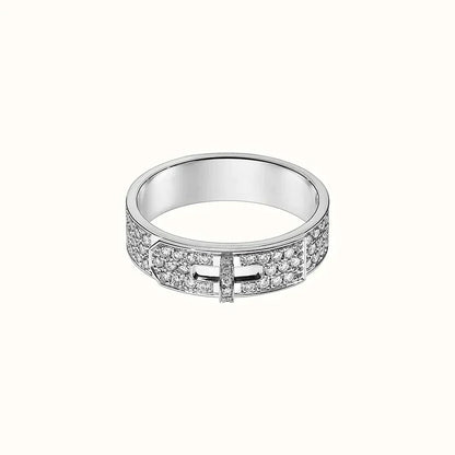 [Glow Muse]KELLY SILVER DIAMOND RING