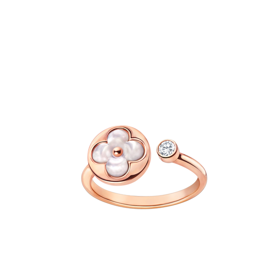 [Glow Muse]SUN 1 DIAMOND PINK MOP RING